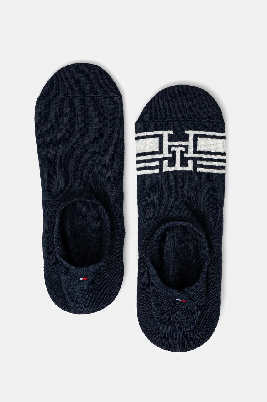 Levně Ponožky Tommy Hilfiger 2-pack pánské, tmavomodrá barva, 701232940