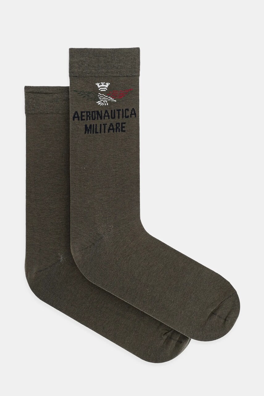 Aeronautica Militare sosete barbati, culoarea verde, CZ011L499