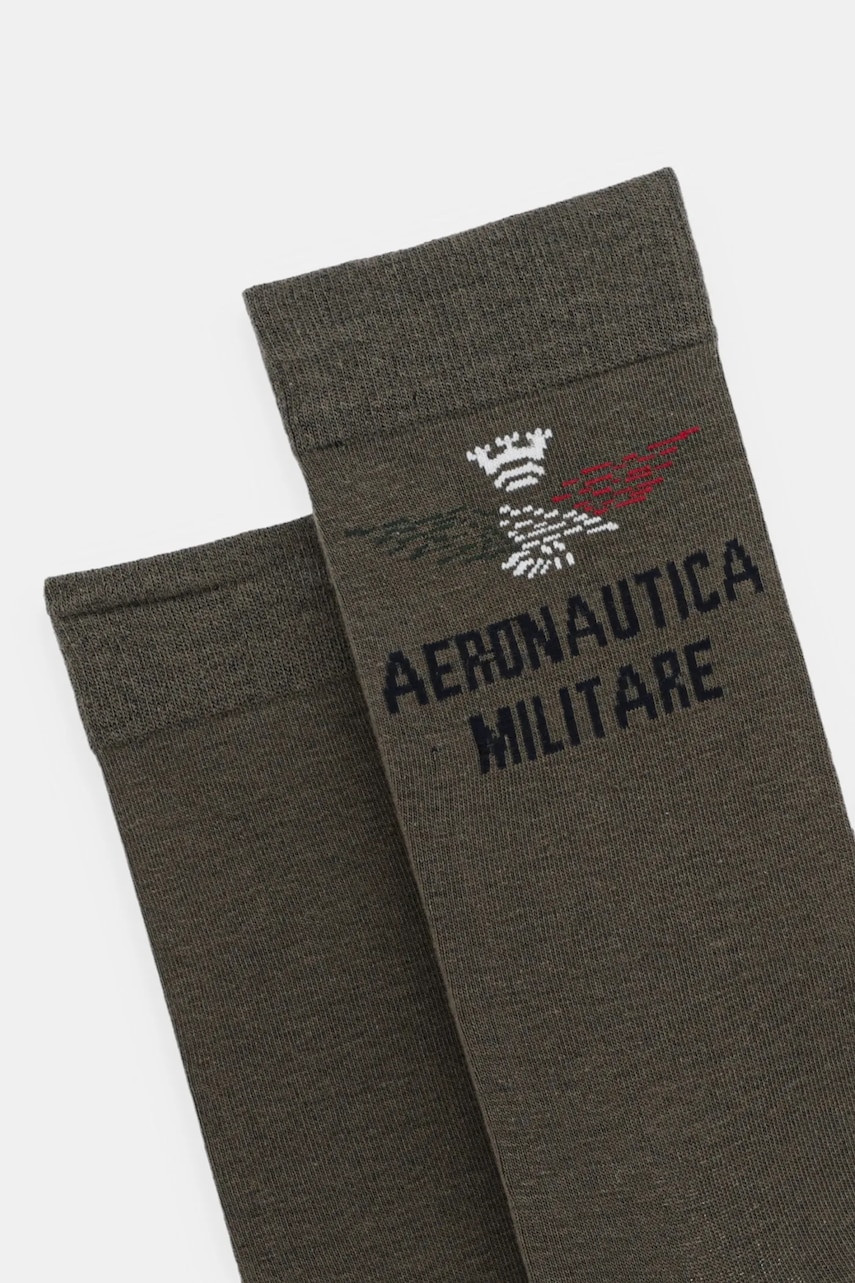 Носки Aeronautica Militare мужские цвет зелёный CZ011L499 Носки Aeronautica Militare мужские цвет зелёный CZ011L499