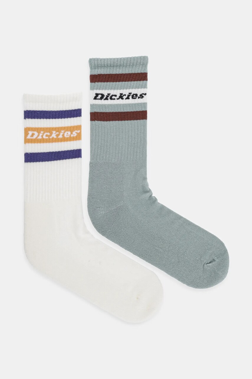 Dickies sosete 2-pack barbati, culoarea verde, DK0A4XDKK361