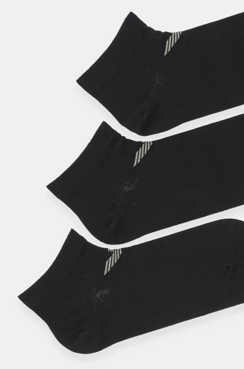 Носки Emporio Armani Underwear 3 шт мужские цвет чёрный EM000550 AF12271 Носки Emporio Armani Underwear 3 шт мужские цвет чёрный EM000550 AF12271