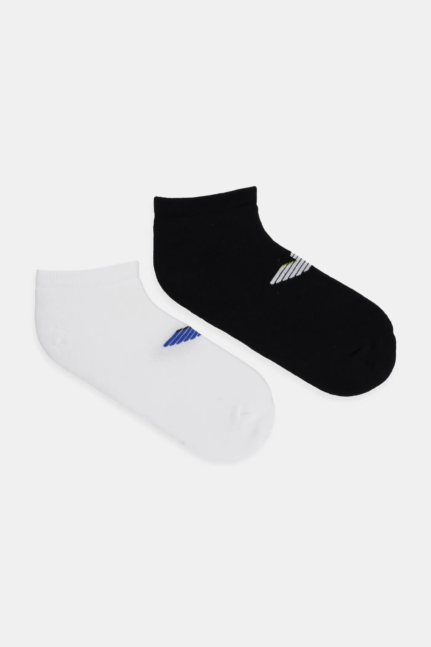 Emporio Armani Underwear șosete bărbați, culoarea alb, EM000538 AF12299