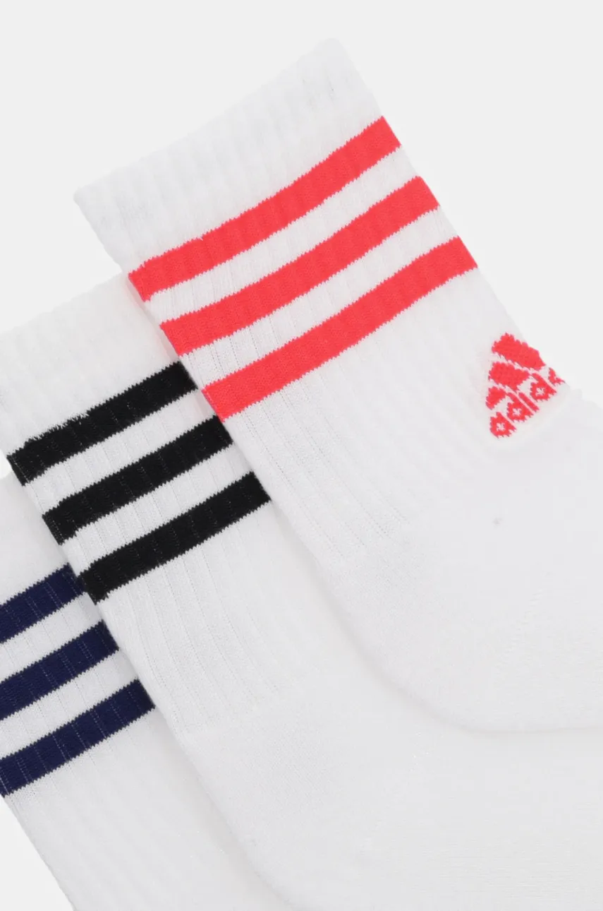 Носки adidas Essentials 3 шт цвет белый JC8839 Носки adidas Essentials 3 шт цвет белый JC8839