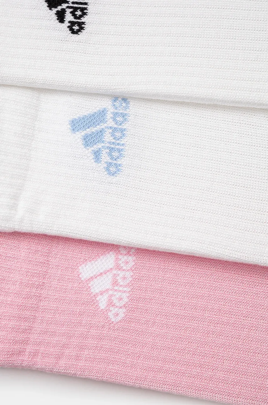 Носки adidas C SPW CRW 3P 3 шт цвет белый JC9382 Носки adidas C SPW CRW 3P 3 шт цвет белый JC9382