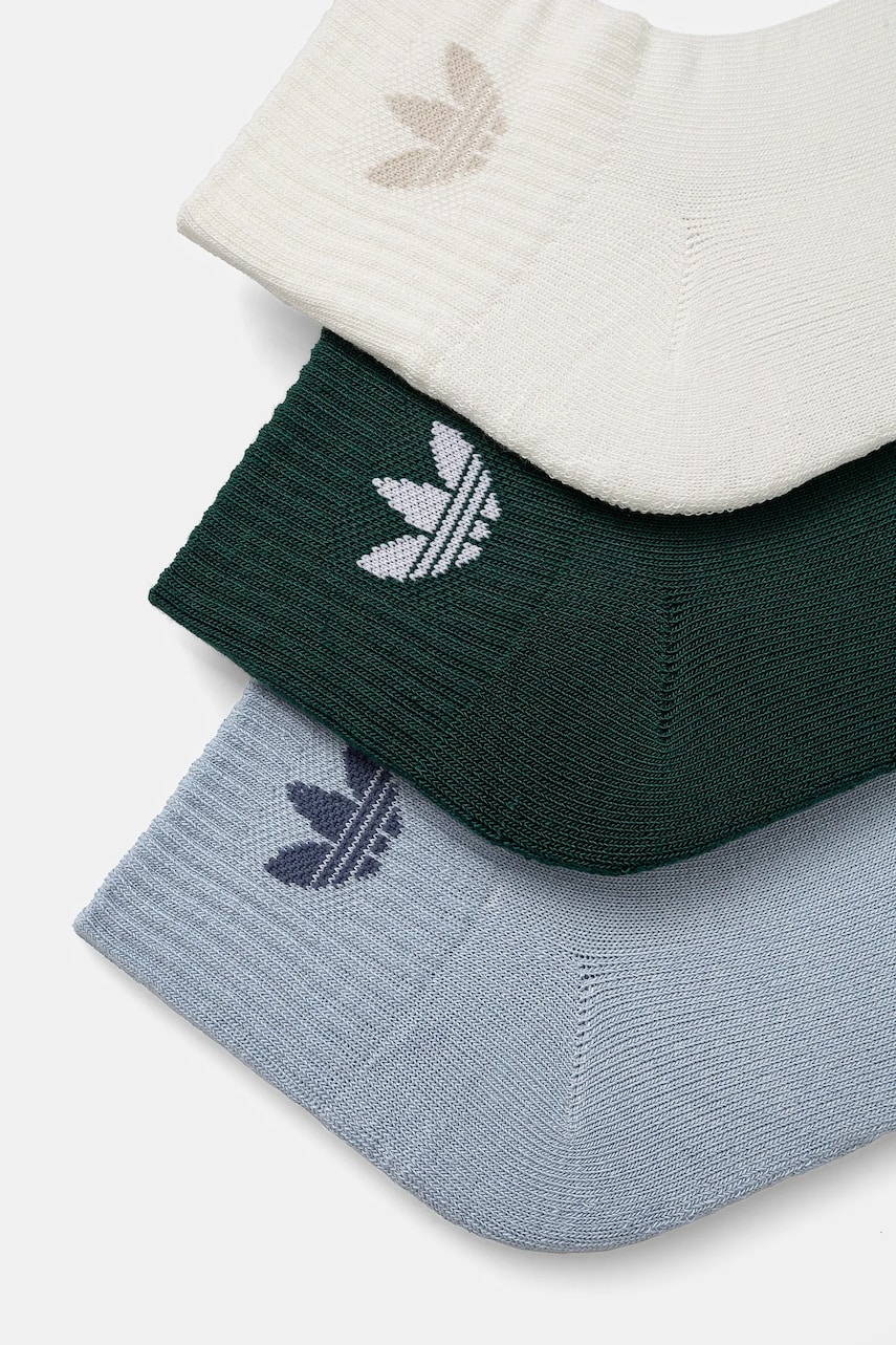 Носки adidas Originals 3 шт цвет белый JI9494 Носки adidas Originals 3 шт цвет белый JI9494