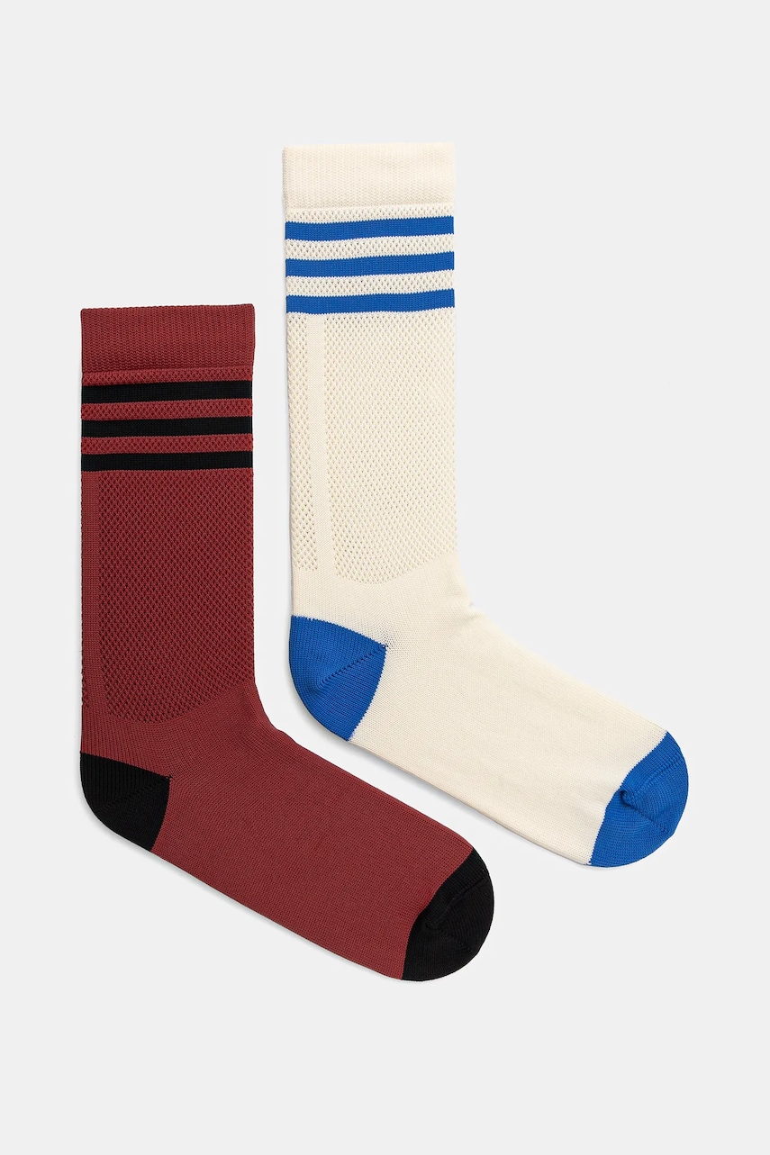 Levně Ponožky adidas Originals 2-pack béžová barva, JC8627
