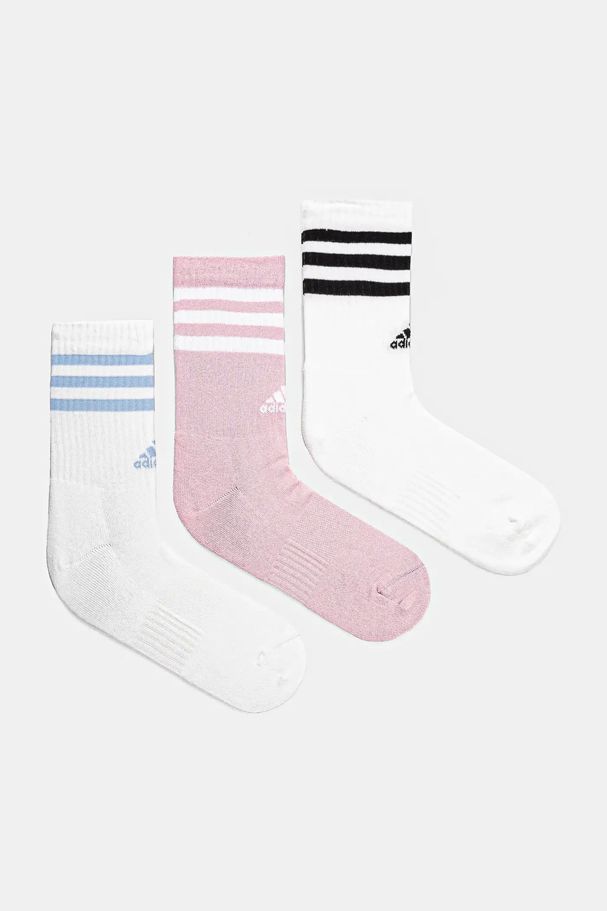 adidas sosete Essentials 3-pack culoarea alb, JG5853