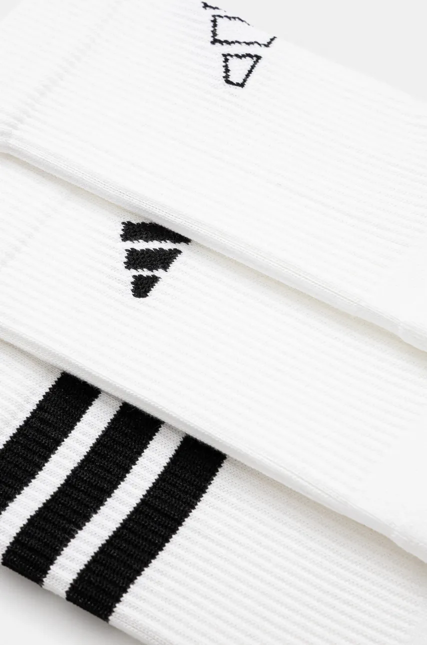 Носки adidas 3 шт цвет белый JI6316 Носки adidas 3 шт цвет белый JI6316