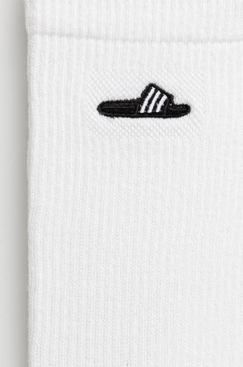 Носки adidas цвет белый JI6319 Носки adidas цвет белый JI6319