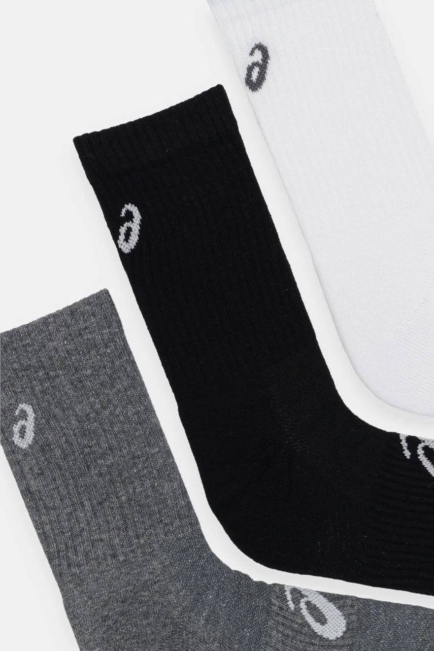 Носки Asics 3 шт цвет чёрный 155204.0701 Носки Asics 3 шт цвет чёрный 155204.0701