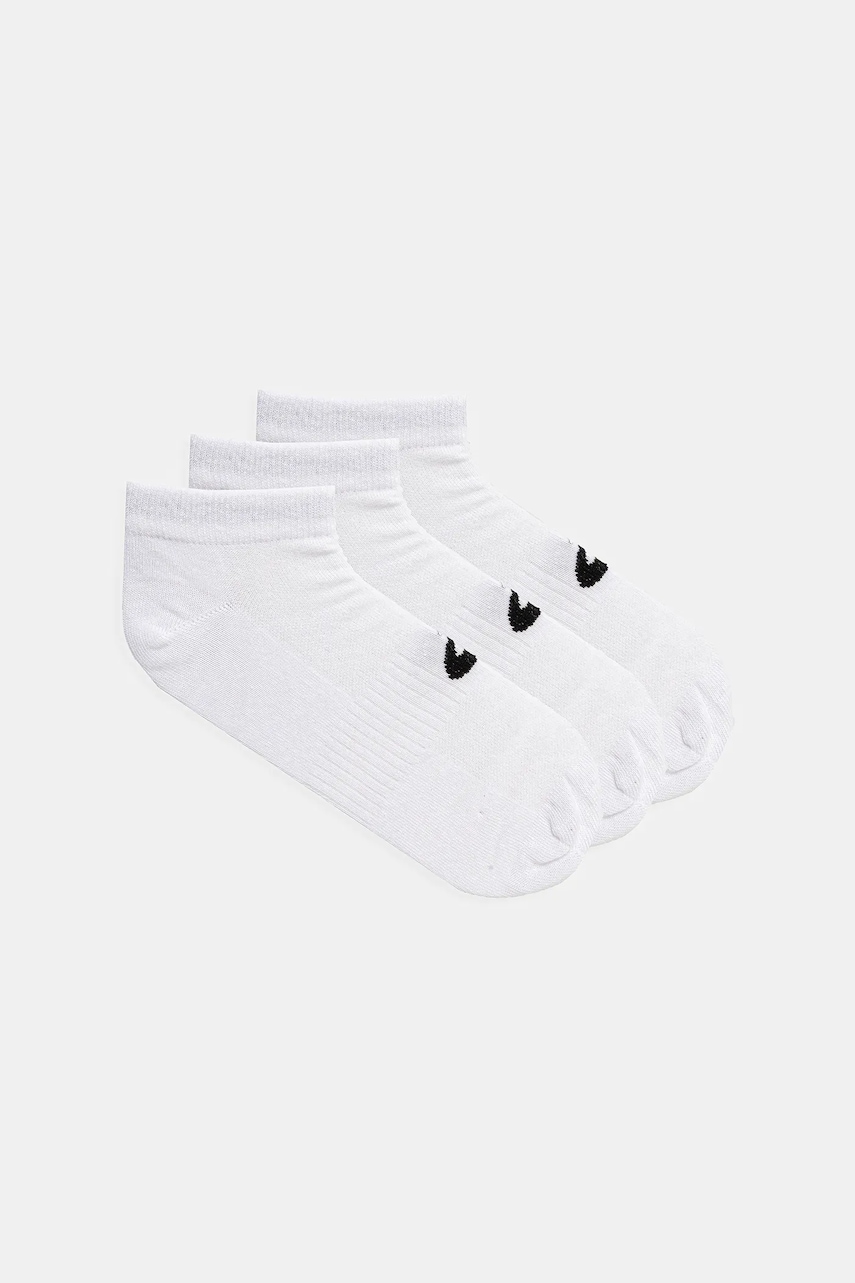 Asics sosete 3-pack culoarea alb, 155204.0001