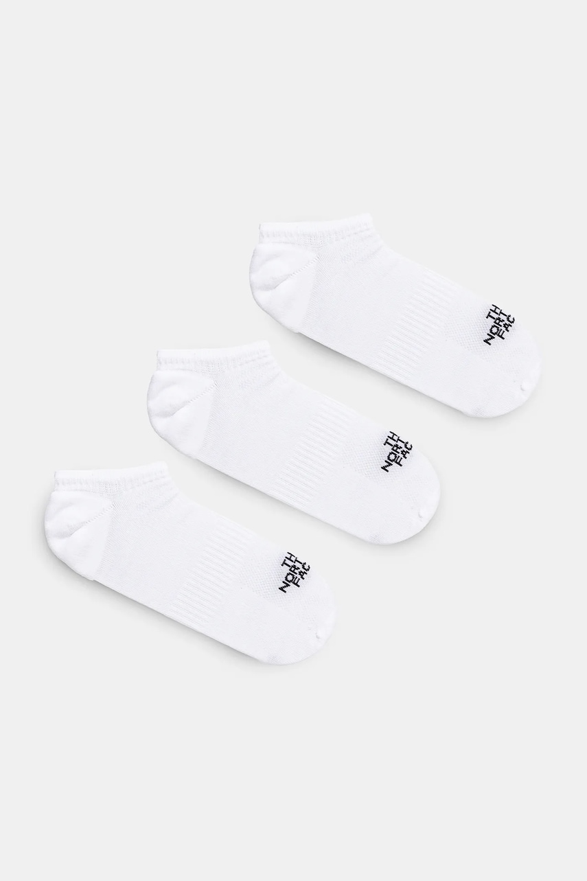 The North Face sosete 3-pack culoarea alb, NF0A8BRAFN41