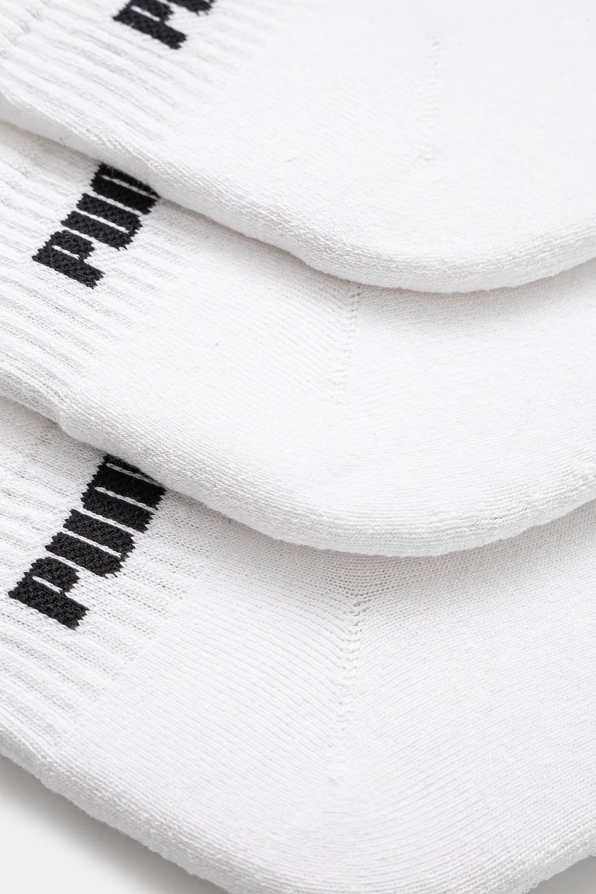 Носки Puma 3 шт цвет белый 938393 Носки Puma 3 шт цвет белый 938393