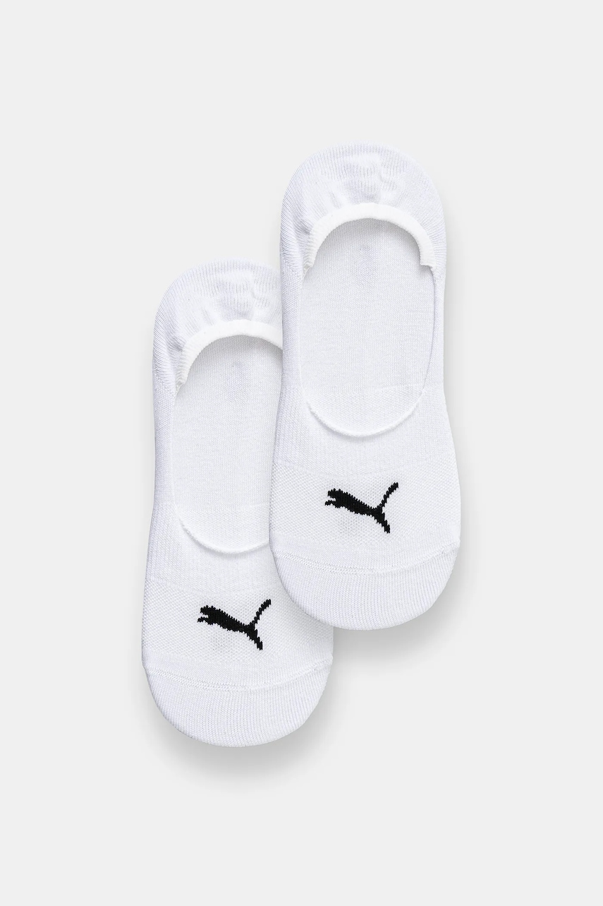 Puma șosete 2-pack culoarea alb, 938394