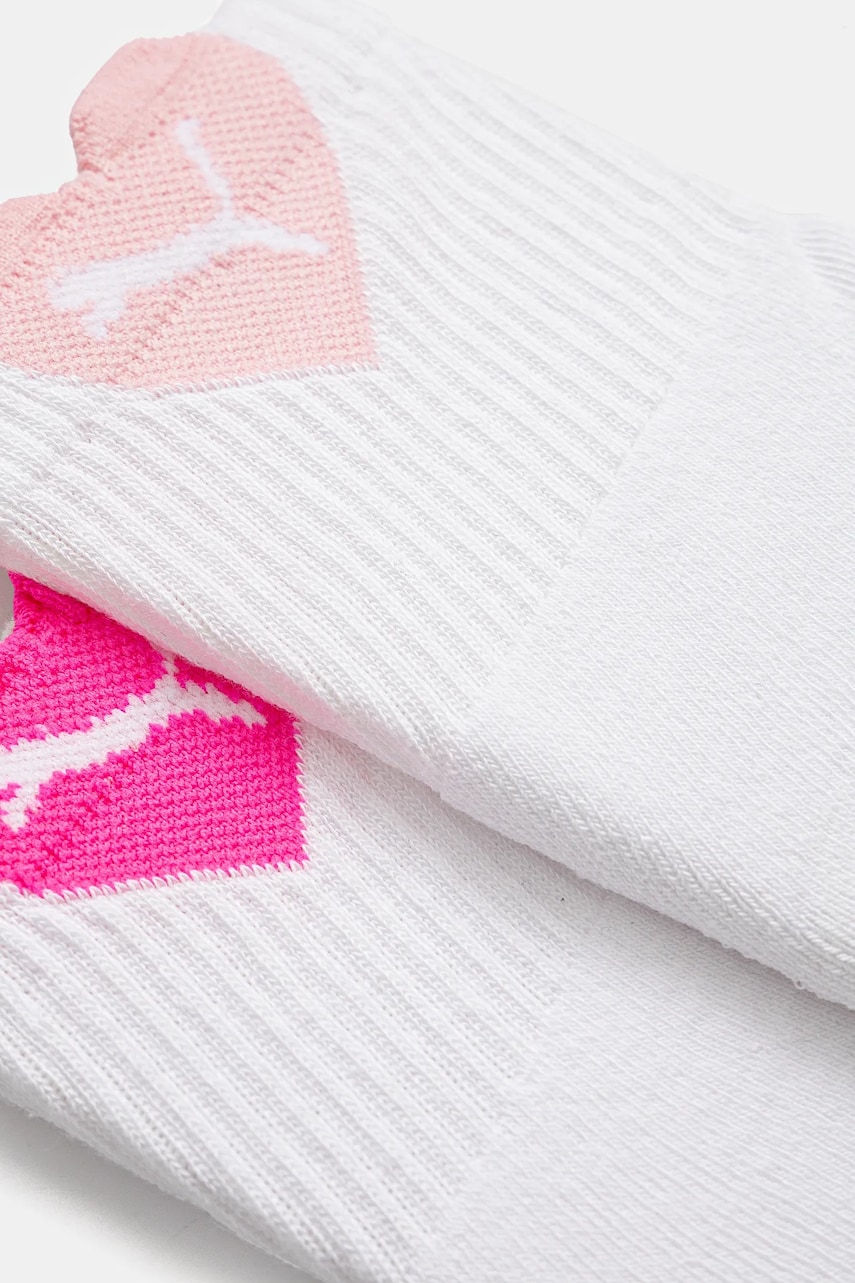 Носки Puma 2 шт цвет белый 938555 Носки Puma 2 шт цвет белый 938555