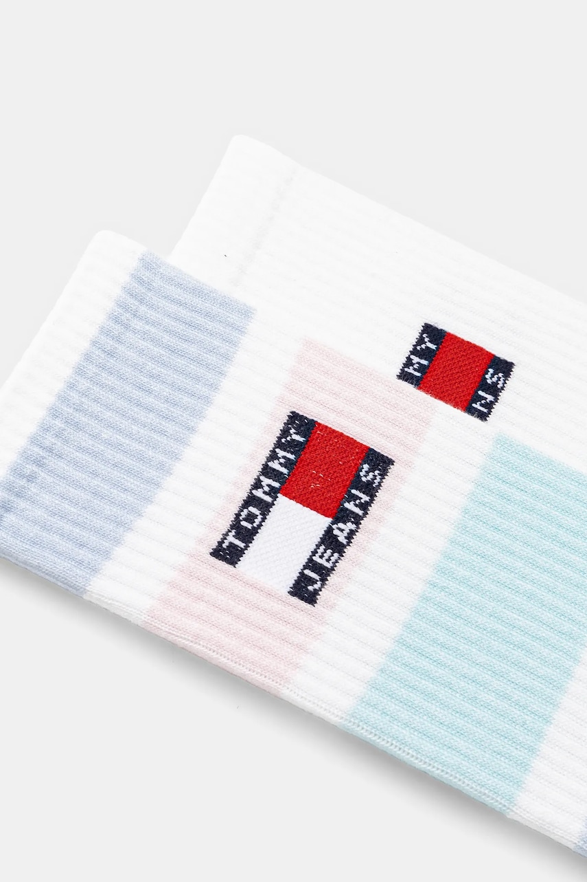 Носки Tommy Jeans 2 шт цвет бирюзовый 701232726 Носки Tommy Jeans 2 шт цвет бирюзовый 701232726