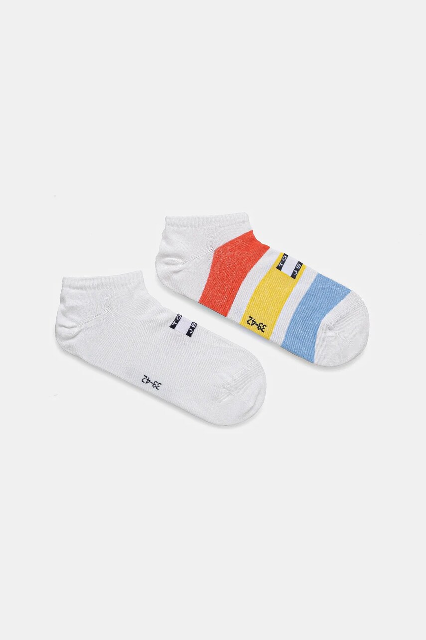 Tommy Jeans sosete 2-pack culoarea portocaliu, 701232731
