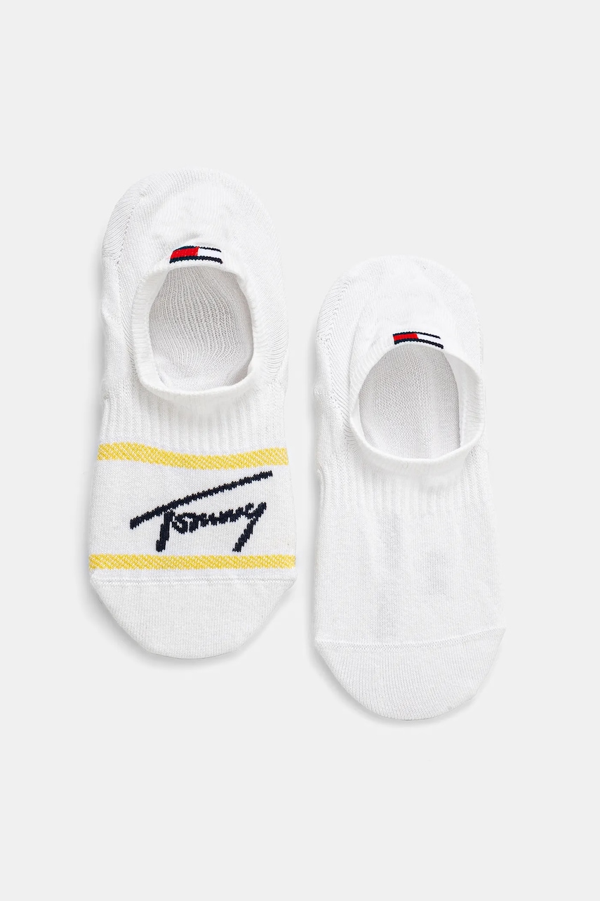 Tommy Jeans sosete 2-pack culoarea alb, 701232733 Tommy Jeans sosete 2-pack culoarea alb, 701232733