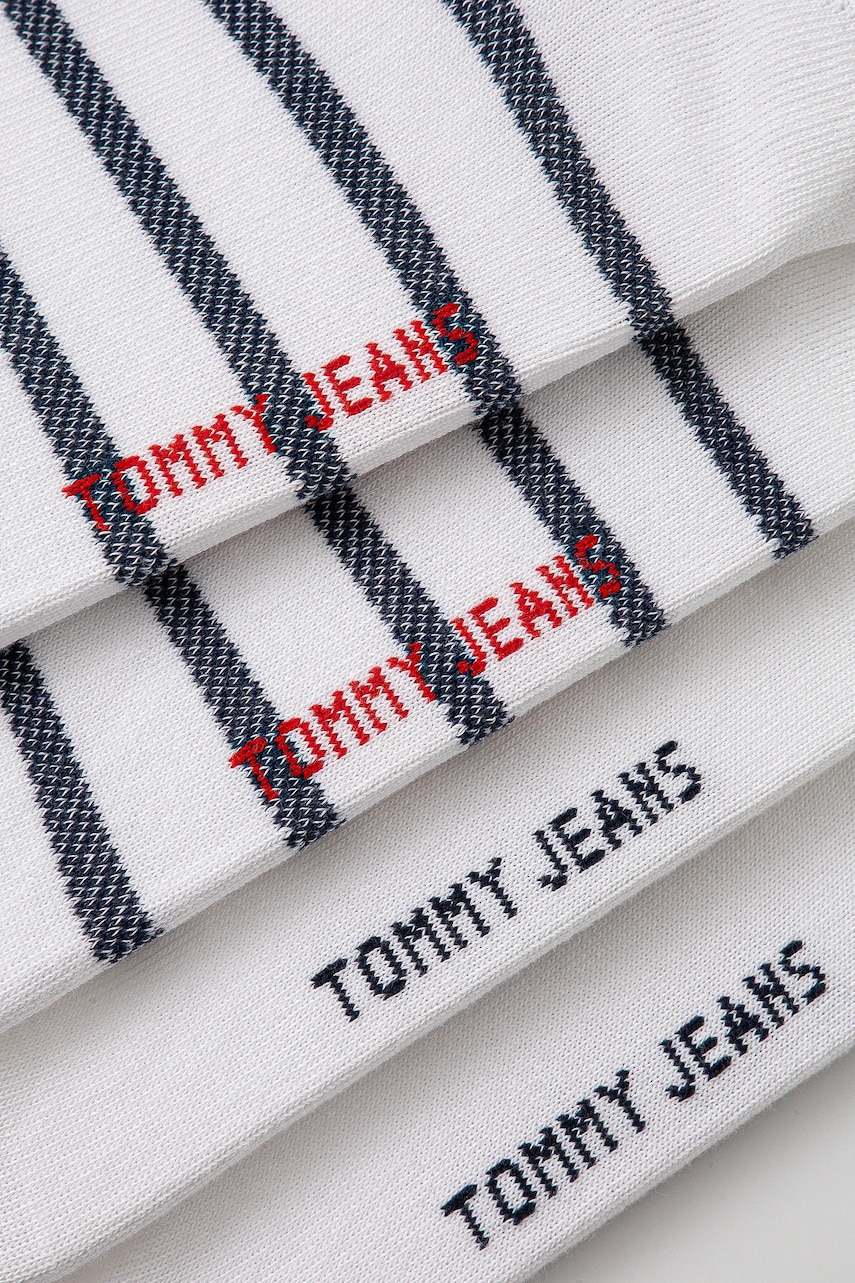 Носки Tommy Jeans 4 шт цвет белый 701235904 Носки Tommy Jeans 4 шт цвет белый 701235904