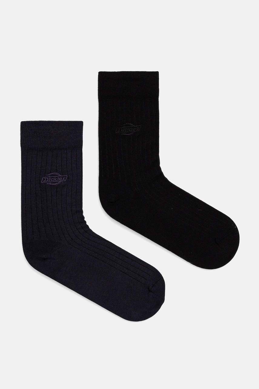 Dickies sosete 2-pack culoarea negru, DK0A4Z3XBLK1