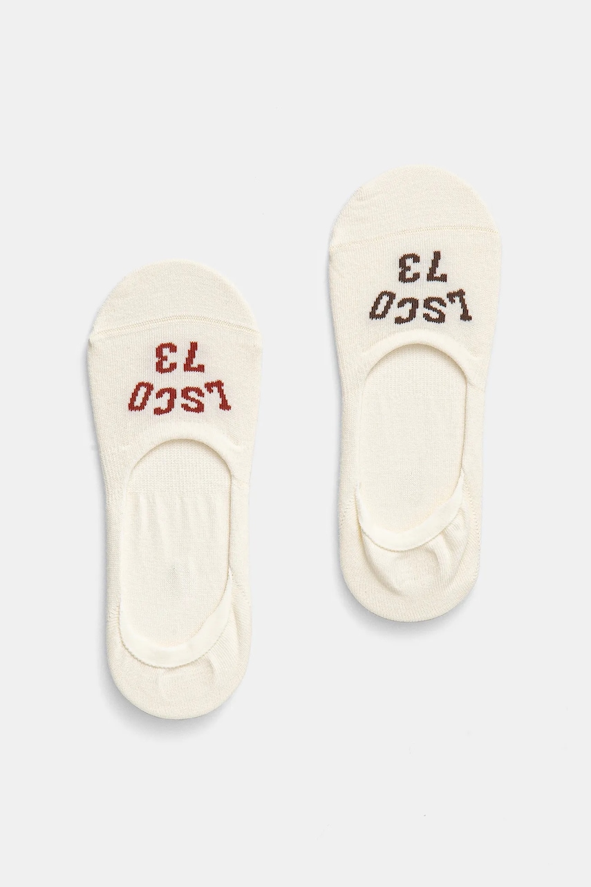 Levi's sosete 2-pack culoarea bej, 37157-1229 Levi's sosete 2-pack culoarea bej, 37157-1229