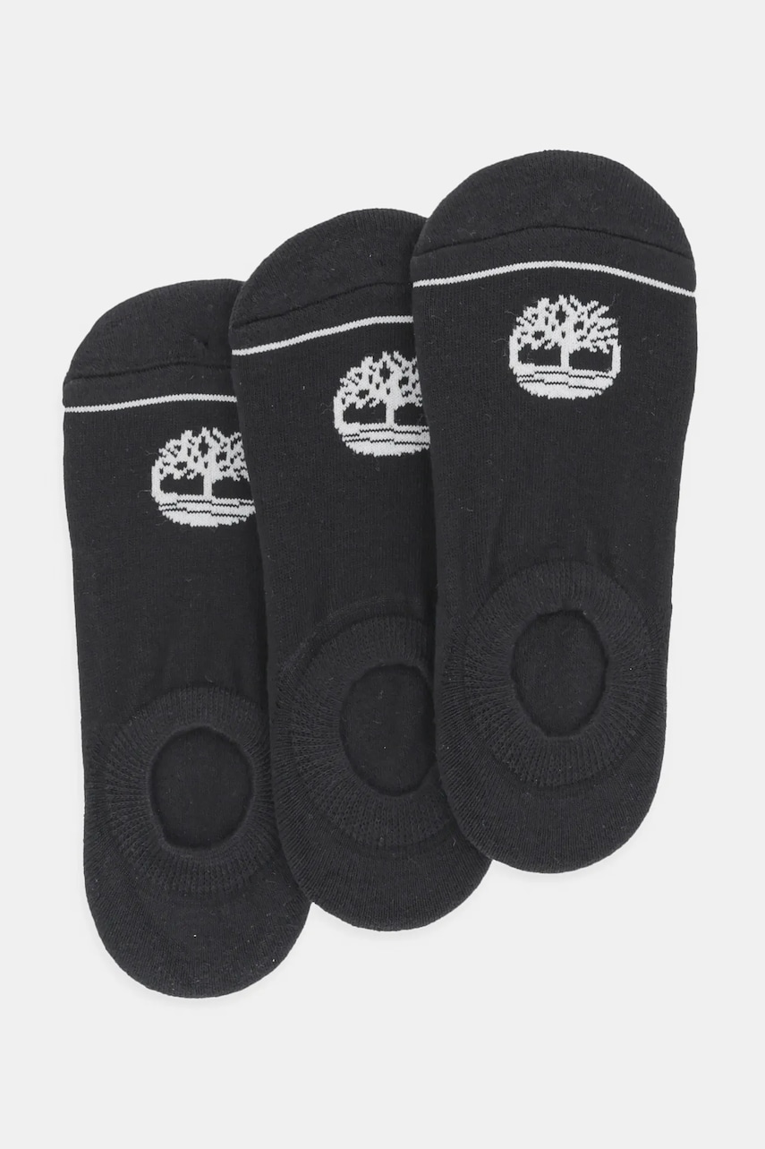 Timberland sosete 3-pack culoarea negru, TB0A6BJU0011