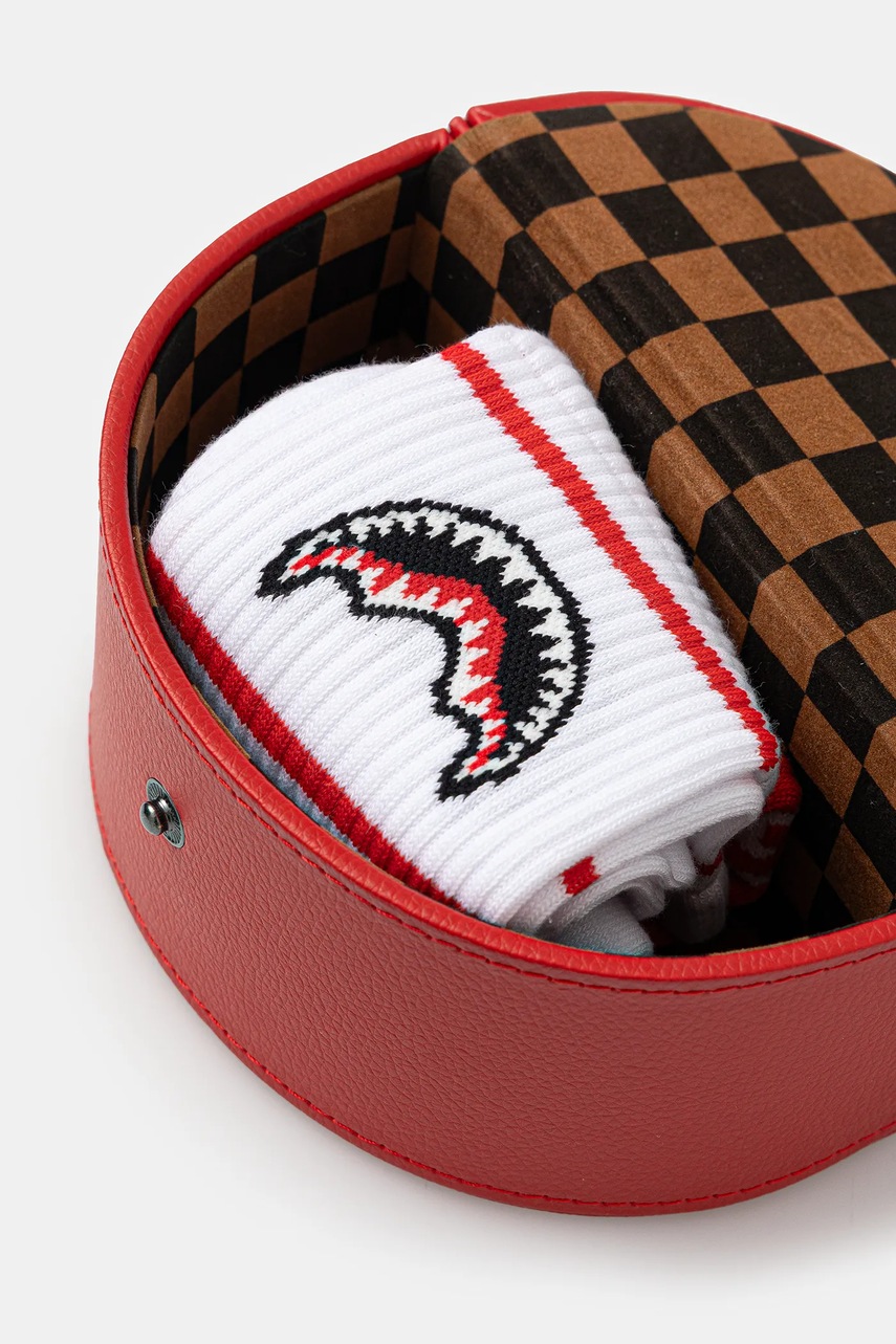 Κάλτσες Sprayground χρώμα: άσπρο, SP15021WHT φωτογραφία