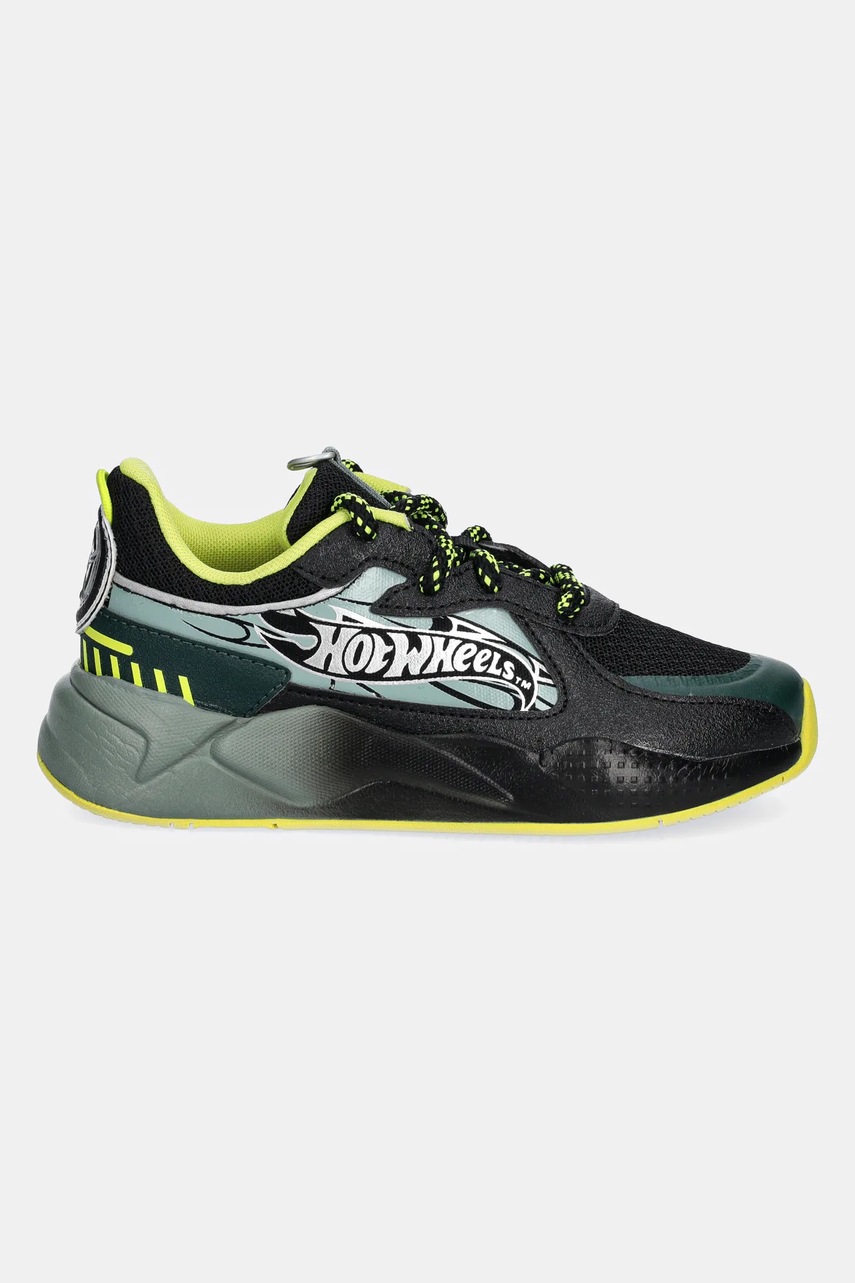 Детские кроссовки Puma RS-X Hot Wheels цвет зелёный 401400 Детские кроссовки Puma RS-X Hot Wheels цвет зелёный 401400