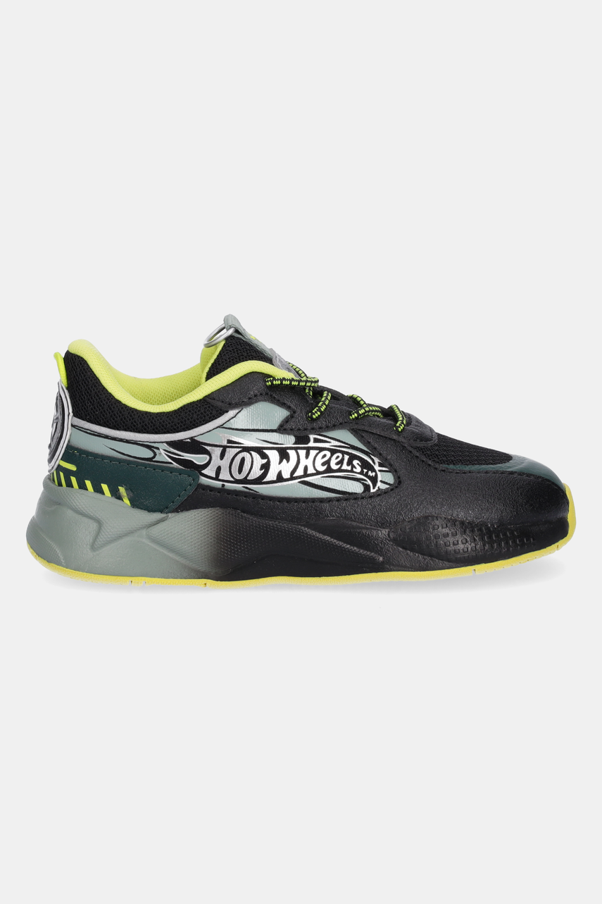 Детские кроссовки Puma RS-X Hot Wheels AC цвет зелёный 401401 Детские кроссовки Puma RS-X Hot Wheels AC цвет зелёный 401401