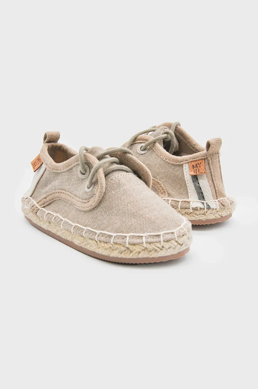 Dětské espadrilky Mayoral hnědá barva, 41682