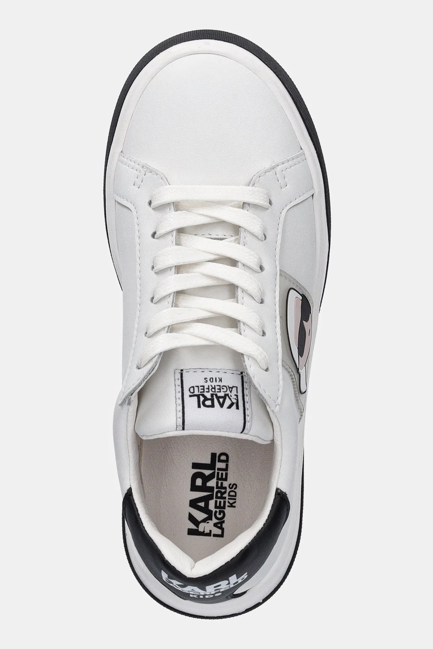 Παιδικά δερμάτινα sneakers Karl Lagerfeld φωτογραφία