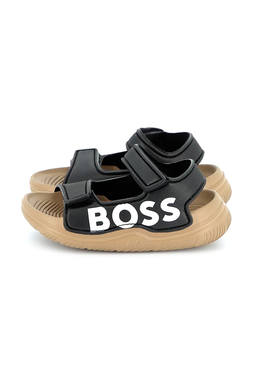 Дитячі сандалі BOSS колір чорний J52158