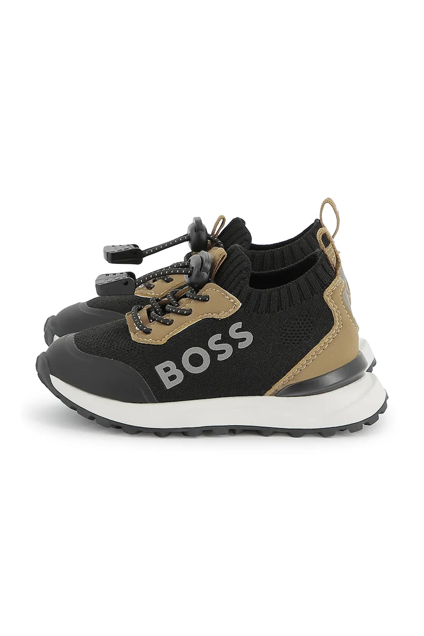 Детские кроссовки BOSS цвет чёрный J52270 Детские кроссовки BOSS цвет чёрный J52270