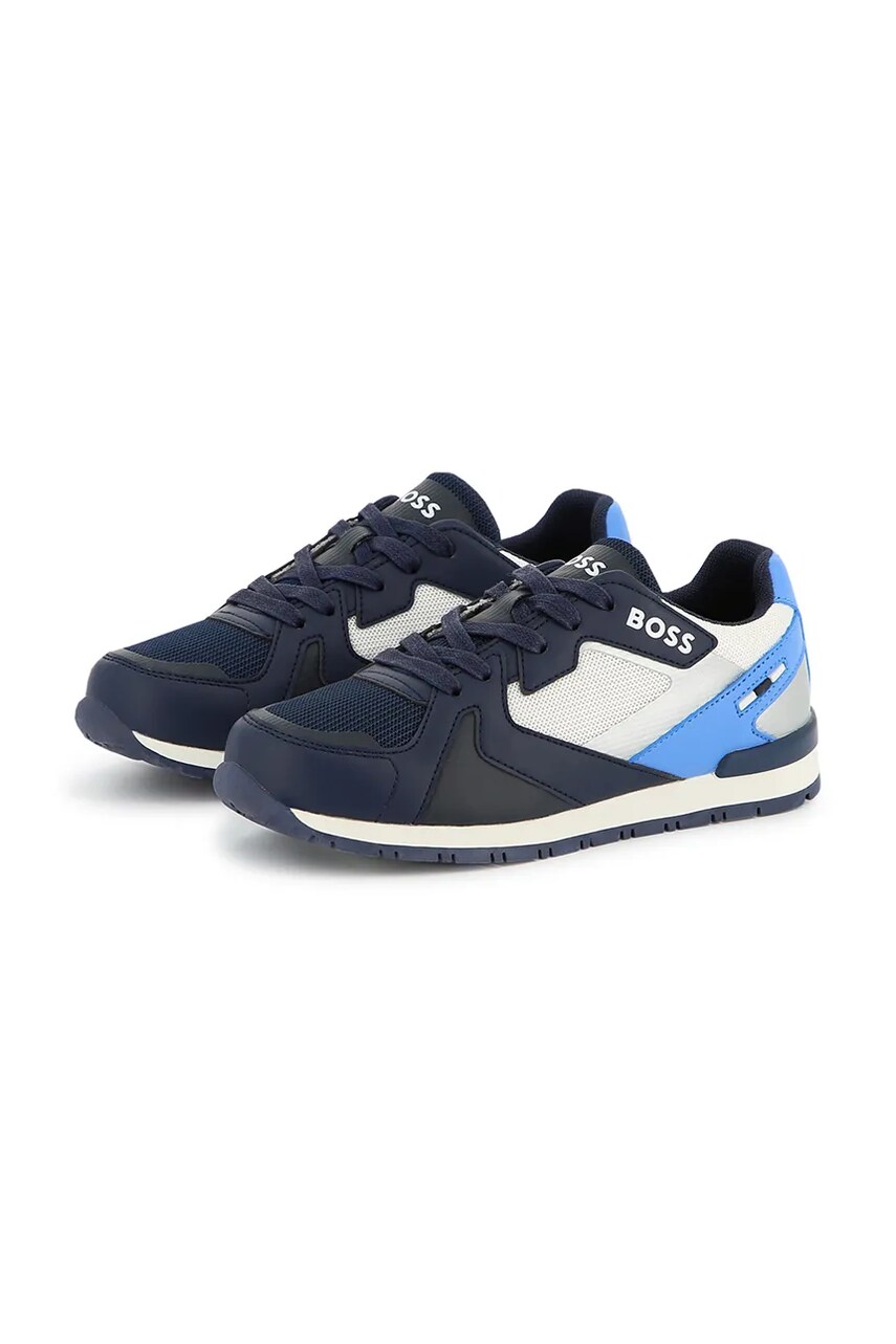 BOSS Adidasi pentru copii culoarea albastru marin, J51646