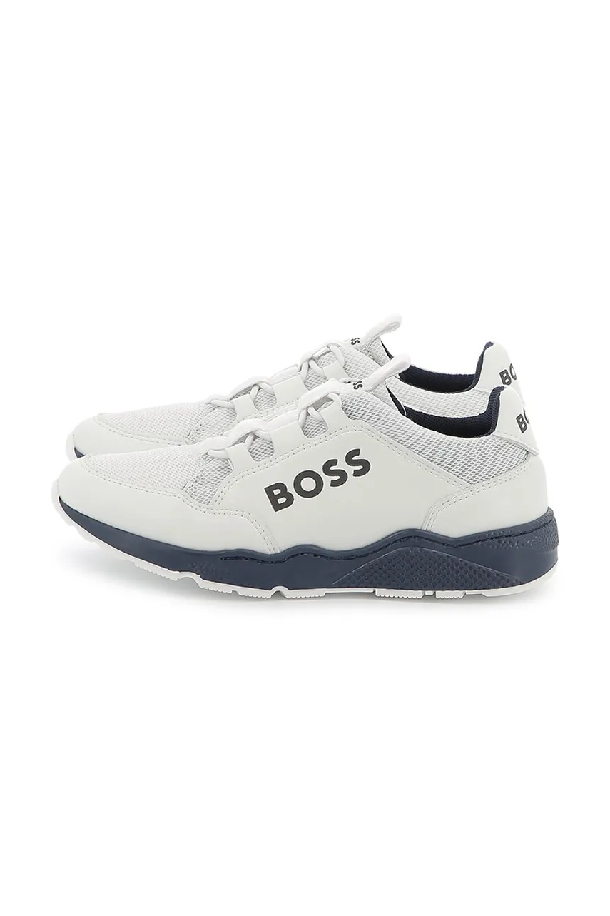 Детские кроссовки BOSS цвет белый J51648 Детские кроссовки BOSS цвет белый J51648