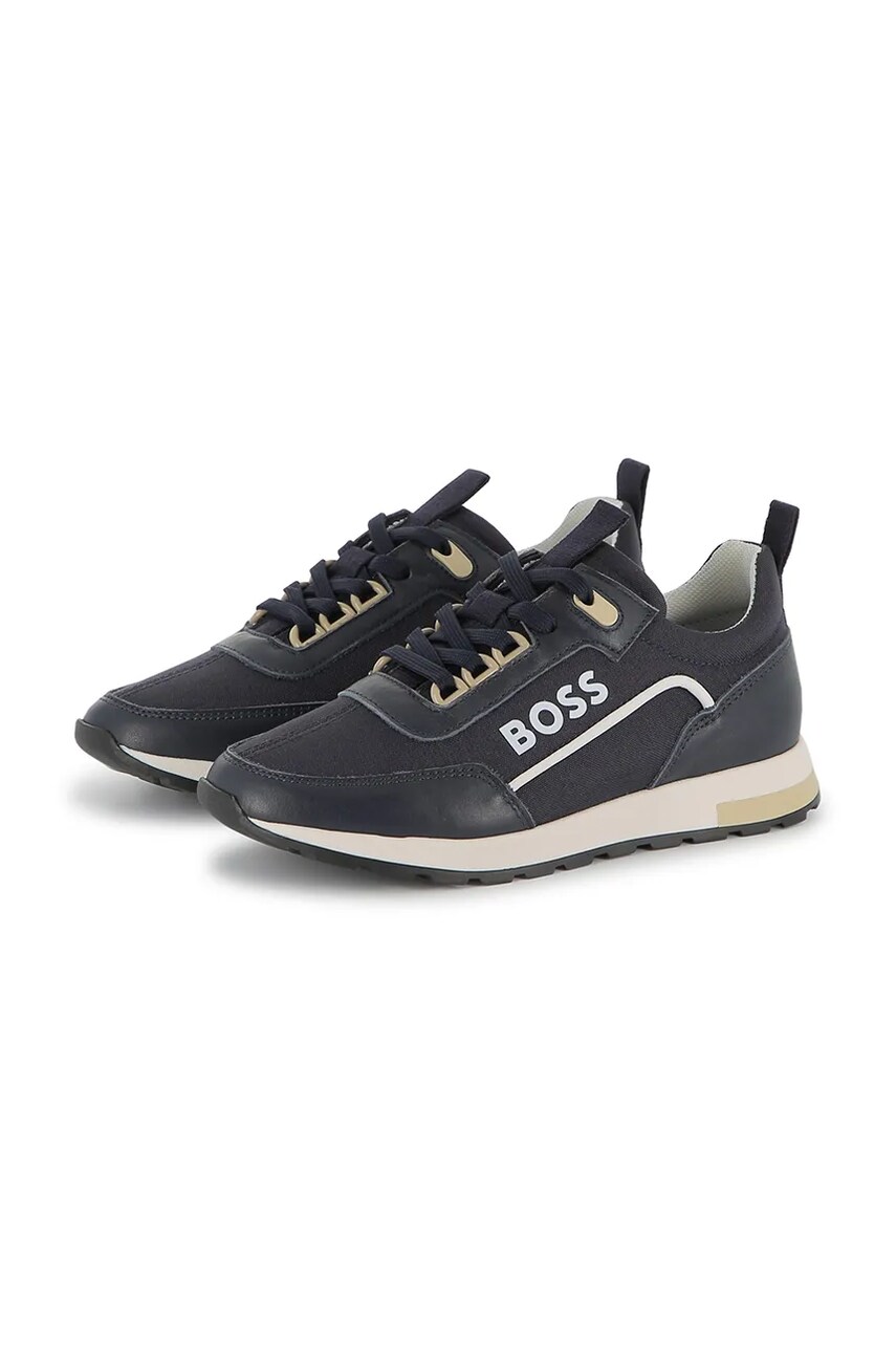 BOSS Adidasi pentru copii culoarea albastru marin, J51653