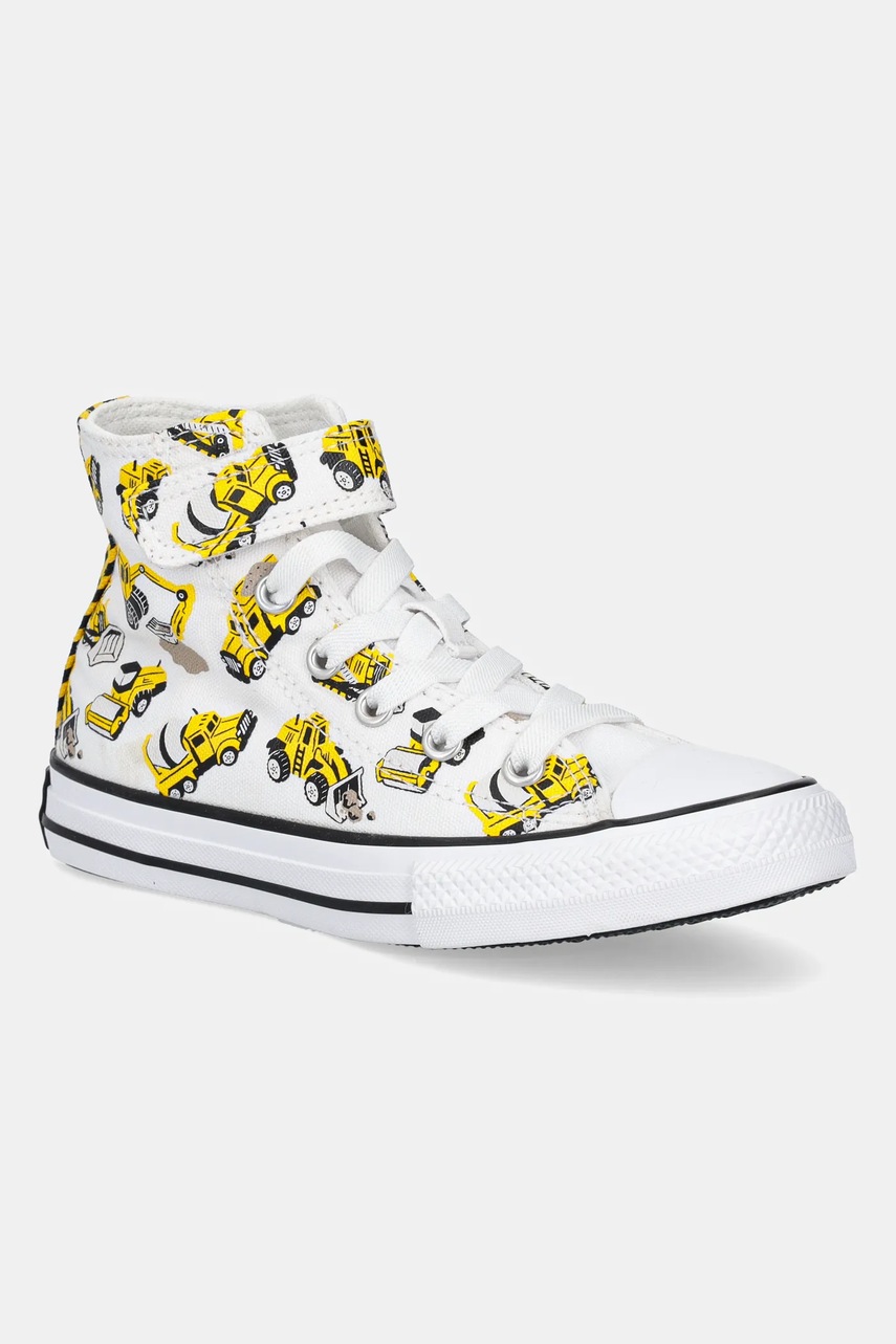 Converse tenisi Chuck Taylor All Star 1V culoarea alb, A10766C