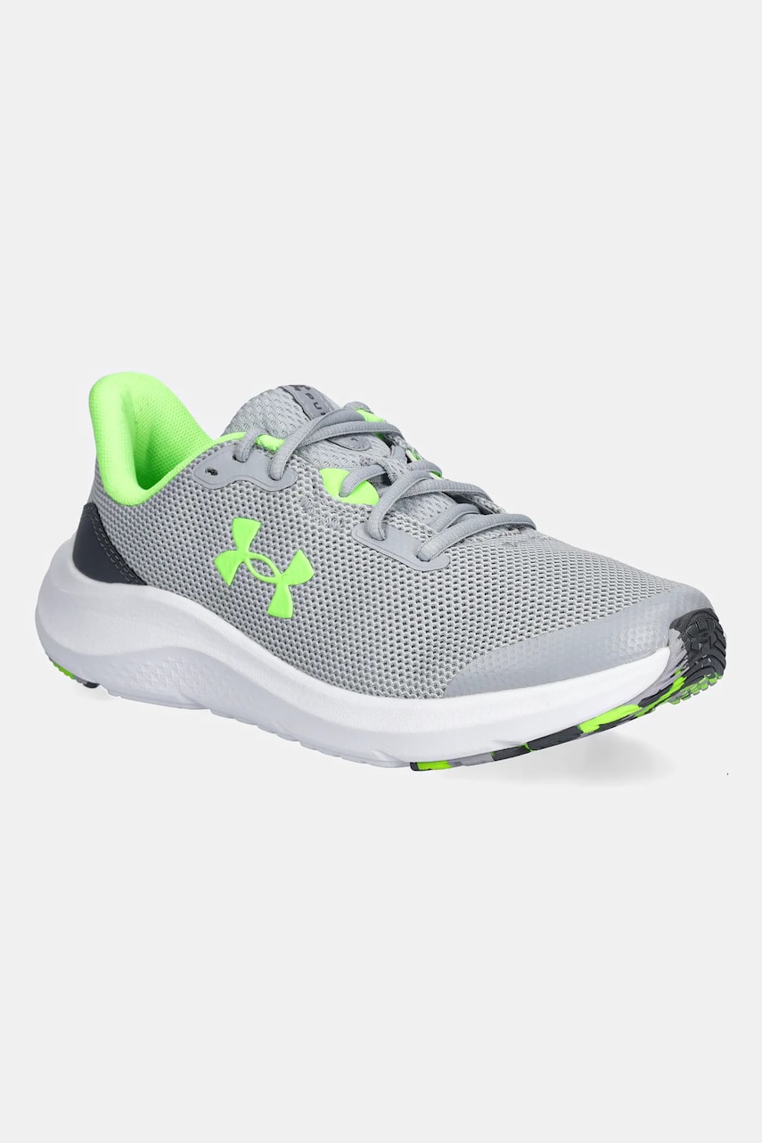 Under Armour sneakers pentru copii BGS Pursuit 4 culoarea gri, 3028267 Under Armour sneakers pentru copii BGS Pursuit 4 culoarea gri, 3028267