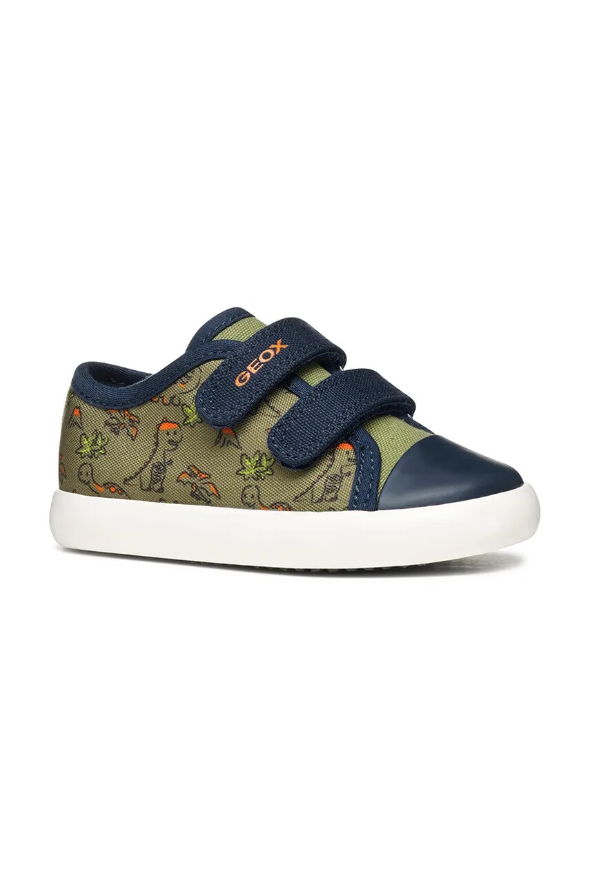 Geox tenisi copii GISLI culoarea verde, B451NB.000AW