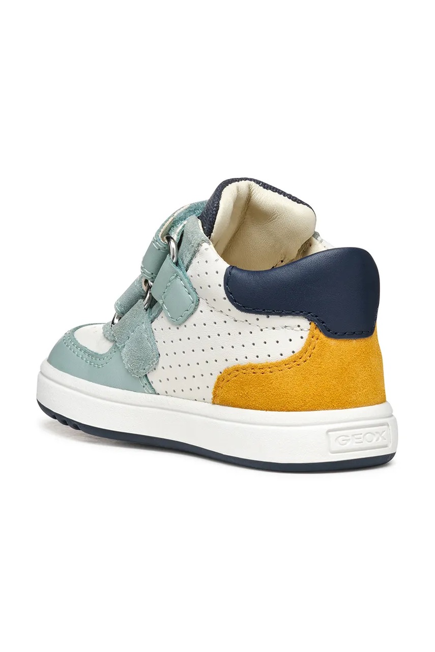 Dětské kožené sneakers boty Geox BIGLIA (obrázek 4)