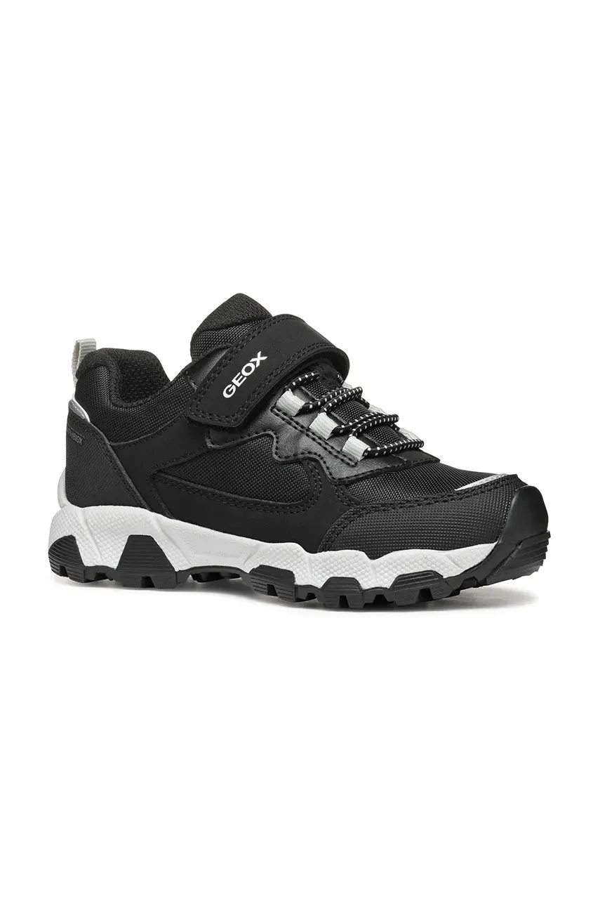 Geox pantofi copii MAGNETAR ABX culoarea negru, J553ZA.0FU50