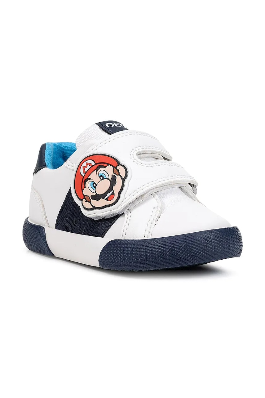 Geox sneakers pentru copii GISLI culoarea alb, B551NC.000BC