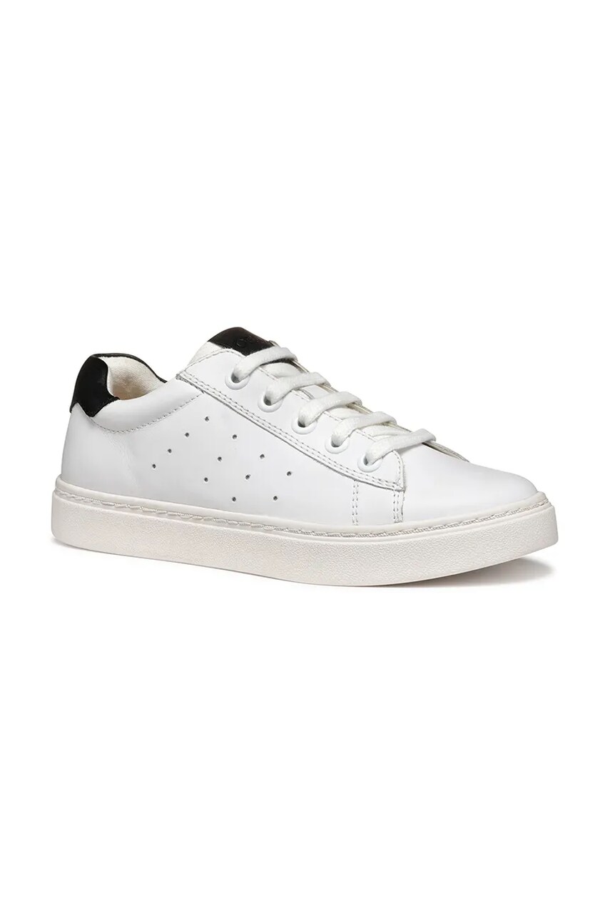 Geox Adidasi pentru copii NASHIK culoarea alb, J45ECA.085RI