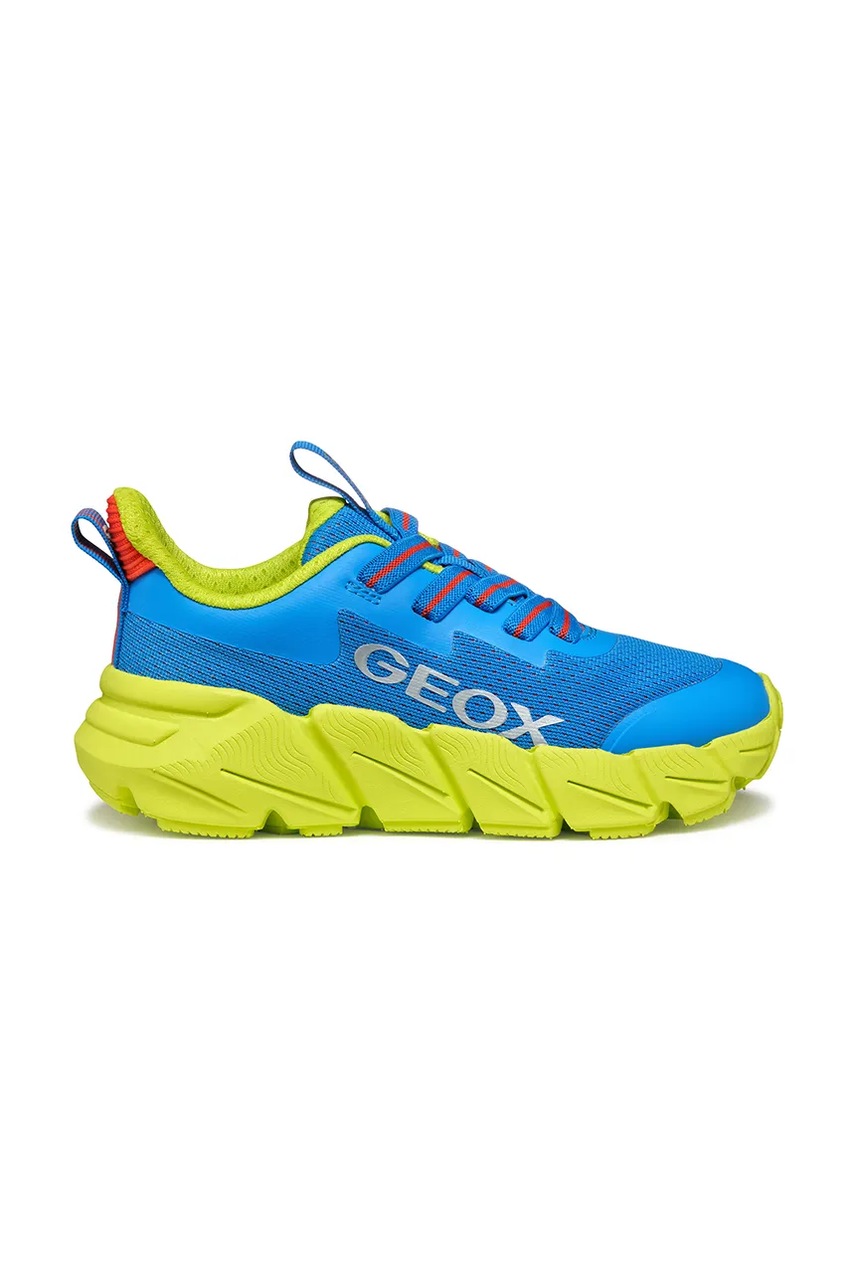 Дитячі кросівки Geox FLEXYPER FAST колір зелений J46N1A.0149J