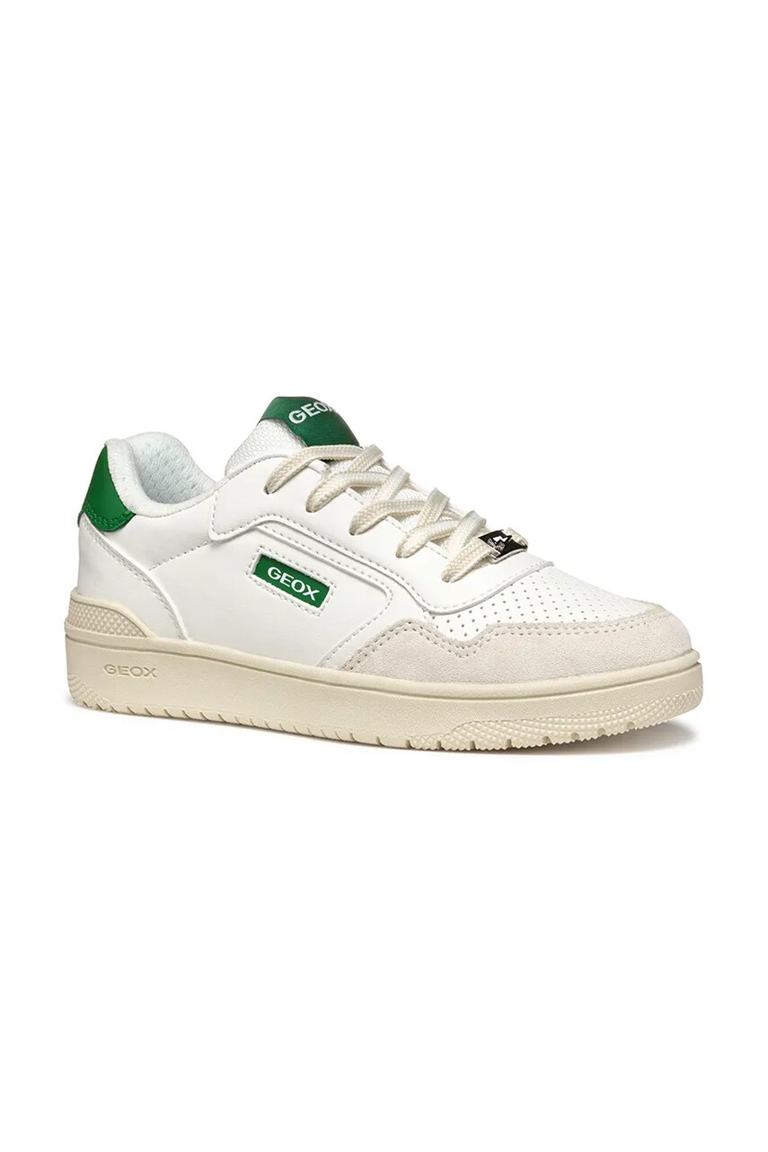 Geox sneakers pentru copii WASHIBA culoarea verde, J55LQD.05422