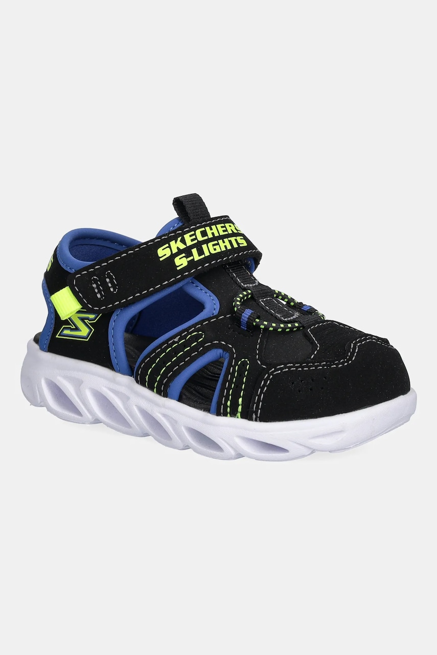 Skechers sandale copii HYPNO-SPLASH culoarea negru, 401680N Skechers sandale copii HYPNO-SPLASH culoarea negru, 401680N
