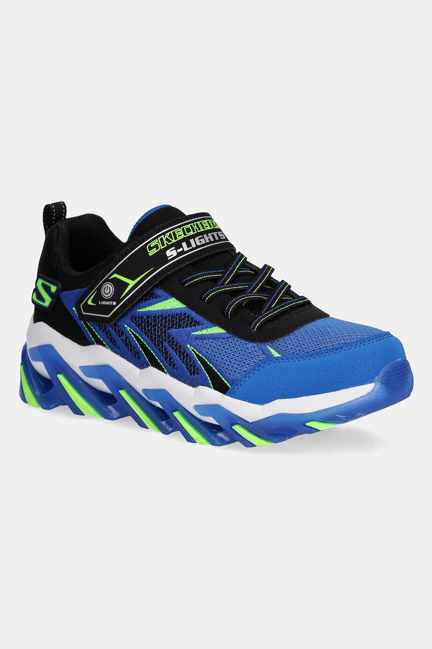 Levně Dětské sneakers boty Skechers MEGA-SURGE 2.0 modrá barva, 400165L