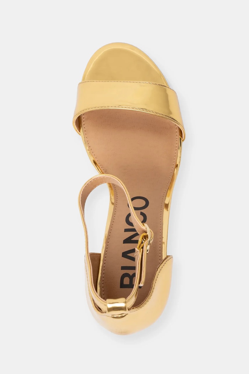 Πέδιλα Bianco BIAADORE χρώμα: χρυσαφί, 11201606 φωτογραφία