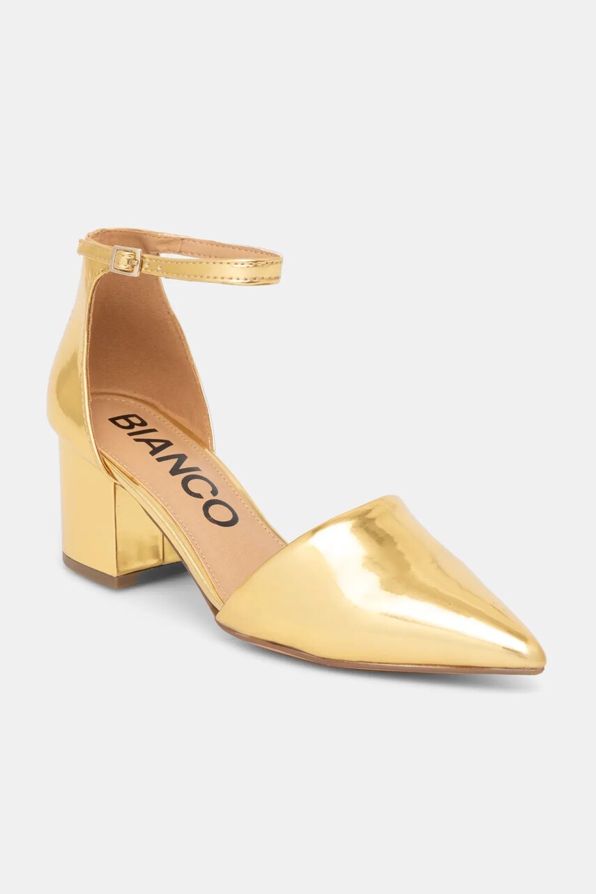 Bianco pumps BIADEVIVED culoarea auriu, cu toc drept, 11241717