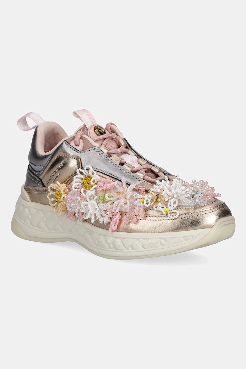 Kurt Geiger London sneakers Kensington Sneaker culoarea auriu, 9820066169 Kurt Geiger London sneakers Kensington Sneaker culoarea auriu, 9820066169